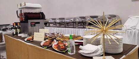 Gratis kontinental frukost varje dag