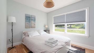 2 makuuhuonetta, silitysrauta/-lauta, ilmainen Wi-Fi, vuodevaatteet