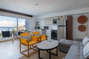 Smart TV, foosball, stereo, offices
