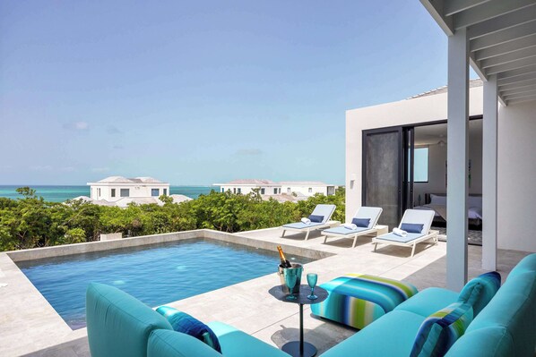 Pool - Skyline Villas - Villa Pluto with Private Pool (Providenciales)