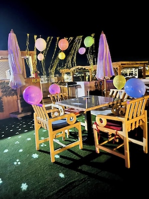 Apartment, 2 Bedrooms, Accessible, Smoking | Outdoor dining - Sila Down Floor - Swiss Royal Dahab (Dahab)
