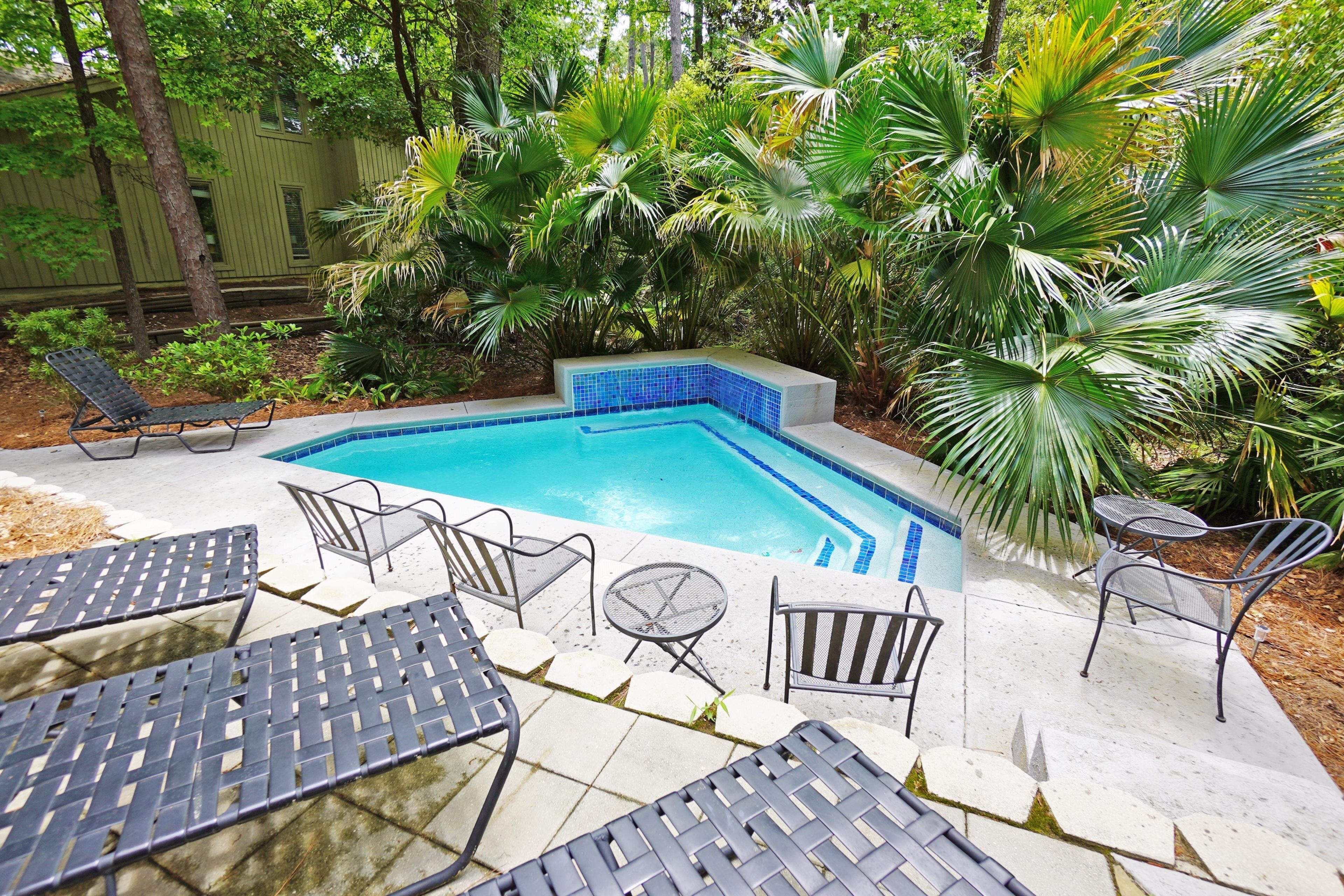 Una piscina climatizada