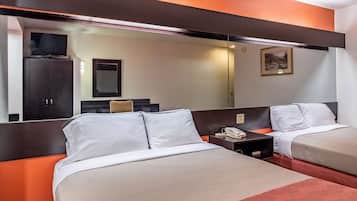 Free WiFi, bed sheets