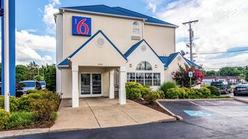 Majoituspaikan julkisivu