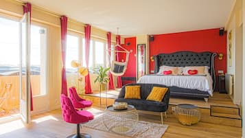 1 slaapkamer, een bureau, wifi, beddengoed