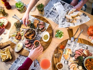 Utsikt fra overnattingsstedet