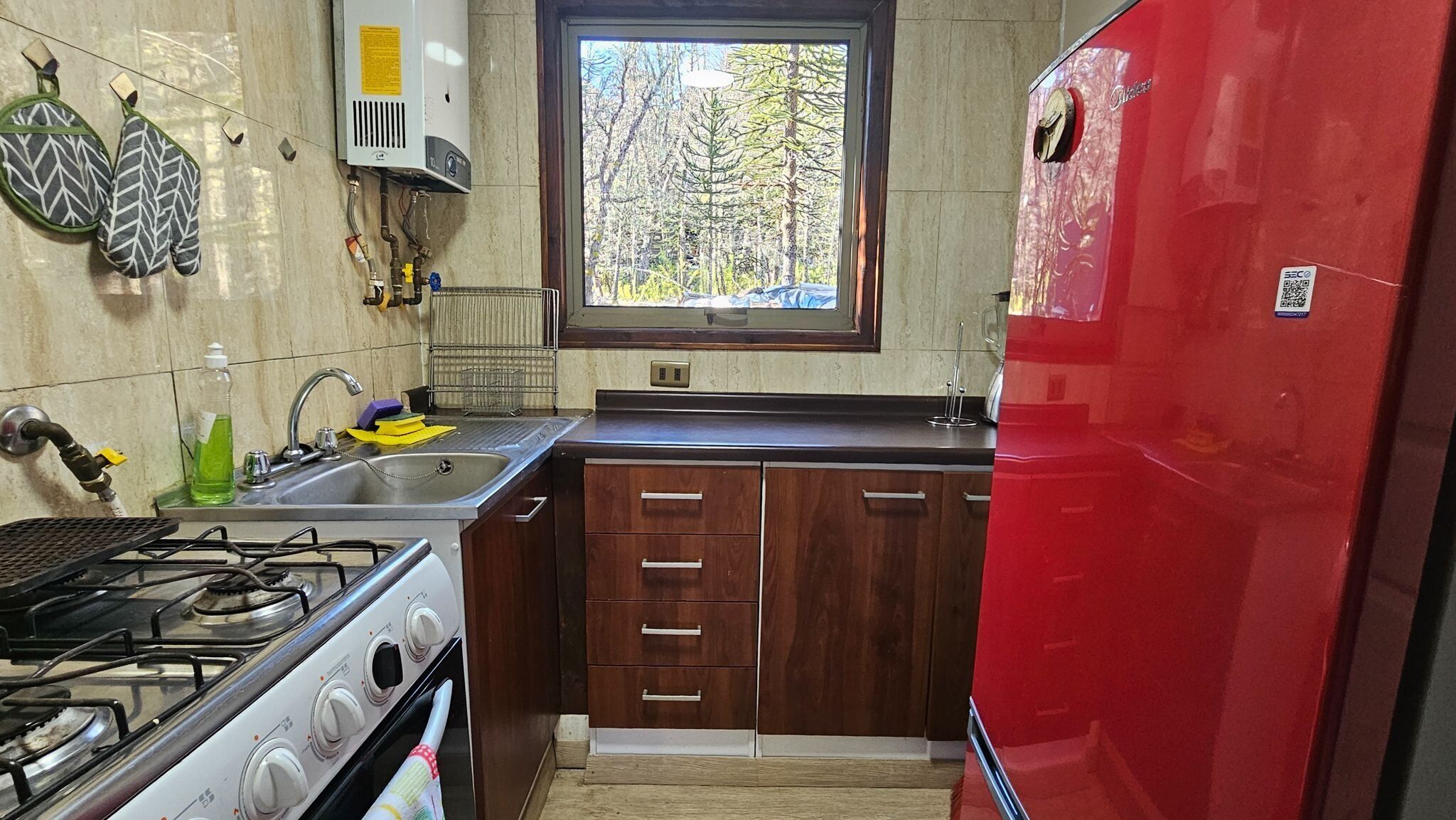 Rumah, 2 kamar tidur | Dapur pribadi | Lemari es, microwave, oven, dan pemanggang roti