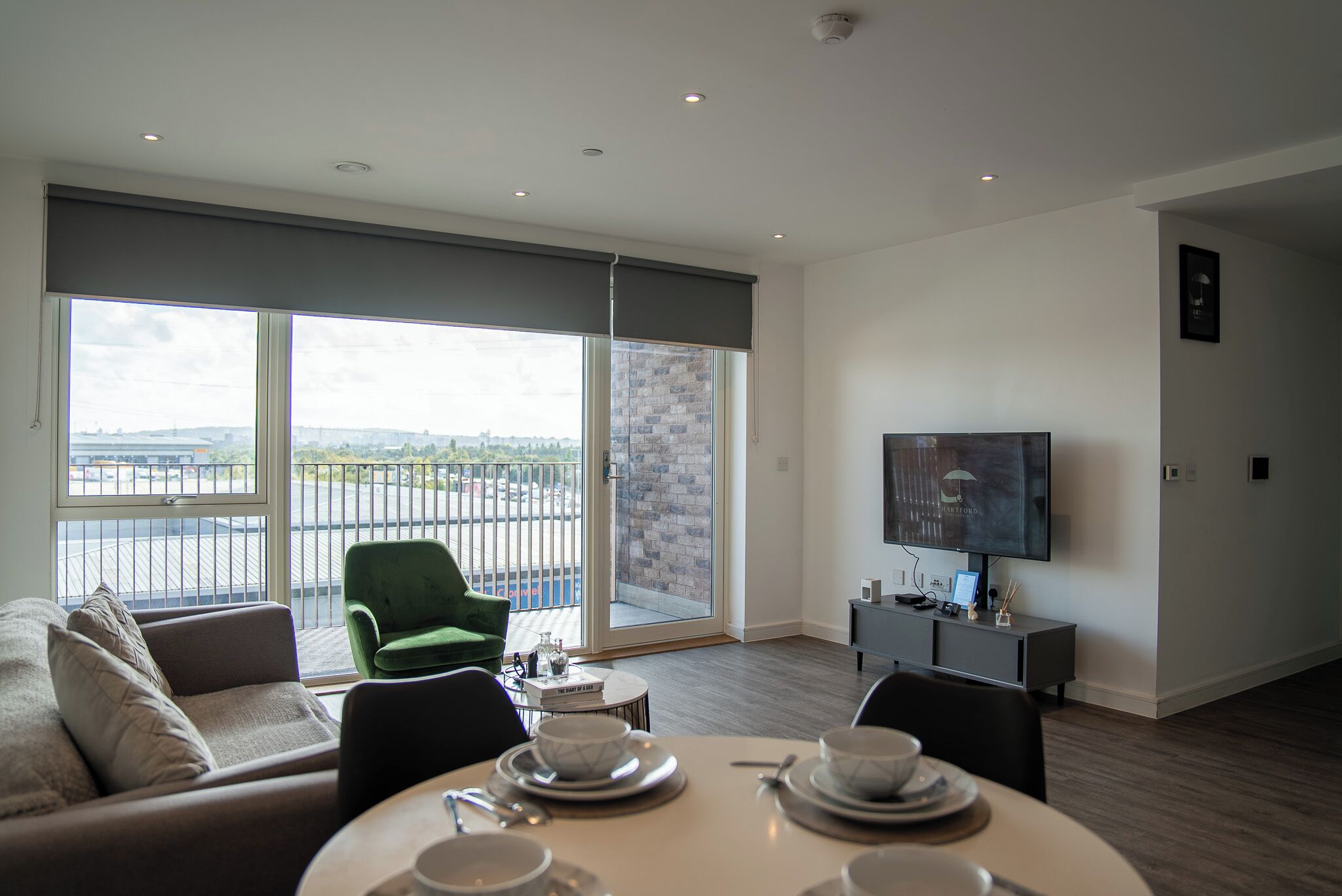 アパートメント | リビング エリア | テレビ