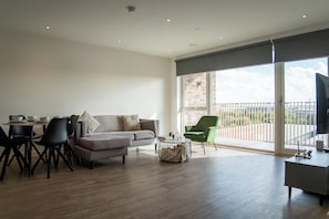 Apartment | Living area | TV - Luxora - Luxury 2 Bedroom Property (Barking)