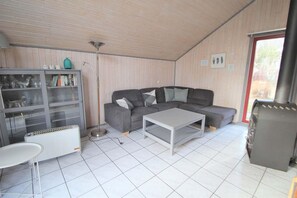 House | Living room - Exklusives Skandinavisches Ferienhaus (Mirow)