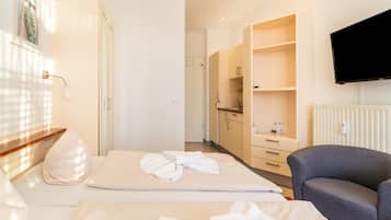 Apartemen | 1 kamar tidur dan dilengkapi dengan perabotan berbeda-beda