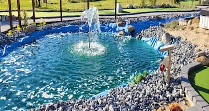Holiday Home With Trampoline Park