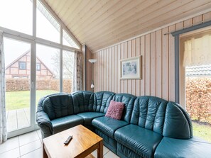 House | Living room - Exklusives Skandinavisches Ferienhaus (Mirow)