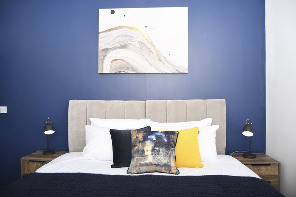 Bedroom 1 - Super King size with Orthopaedic Mattress