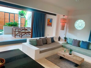 Living room - Habitaciones Soul  (Las Terrenas)