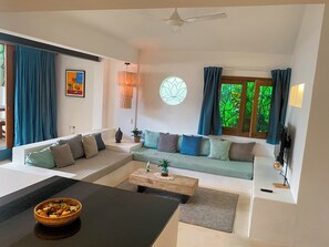 Living room - Habitaciones Soul  (Las Terrenas)