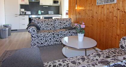 Inviting log House With 2 Terraces and Cozy Fireplace in Damp