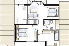 Floor plan - Ferienhaus im Ferienpark Mirow (Mirow)