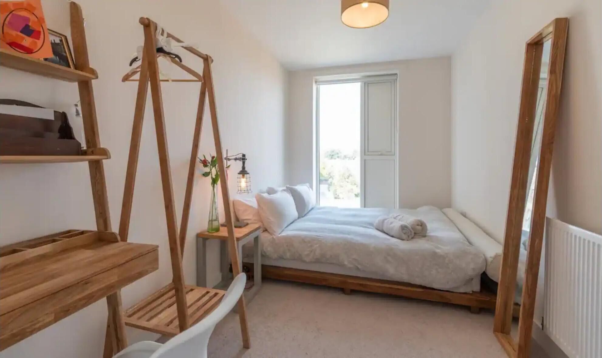 Leilighet | 2 soverom, strykejern/-brett, wi-fi (inkludert) og sengetøy