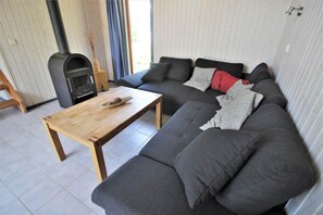 House | Living room - Ferienhaus im Skandinavischen Stil (Mirow)