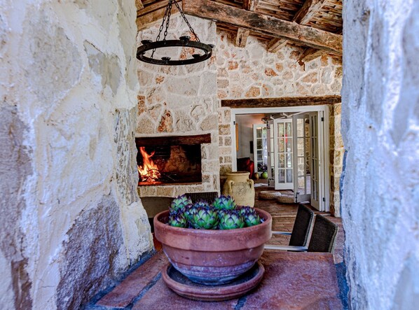 Property grounds - Stone House Anfitrite - Two Bedroom Villa with Private Pool and Terrace (Trstenik)