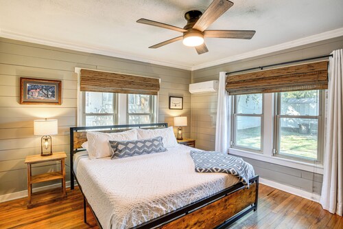Fire Pit & Small-Town Charm: San Angelo Getaway!