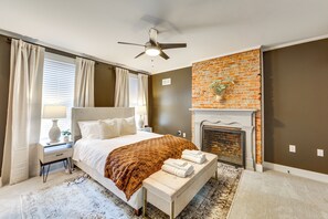 4 habitaciones, tabla de planchar con plancha y cuna de viaje 