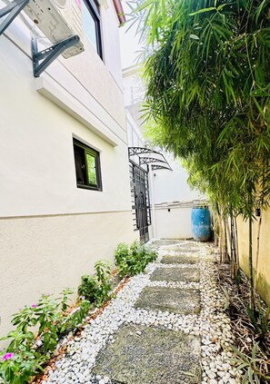 Enceinte de l’hébergement