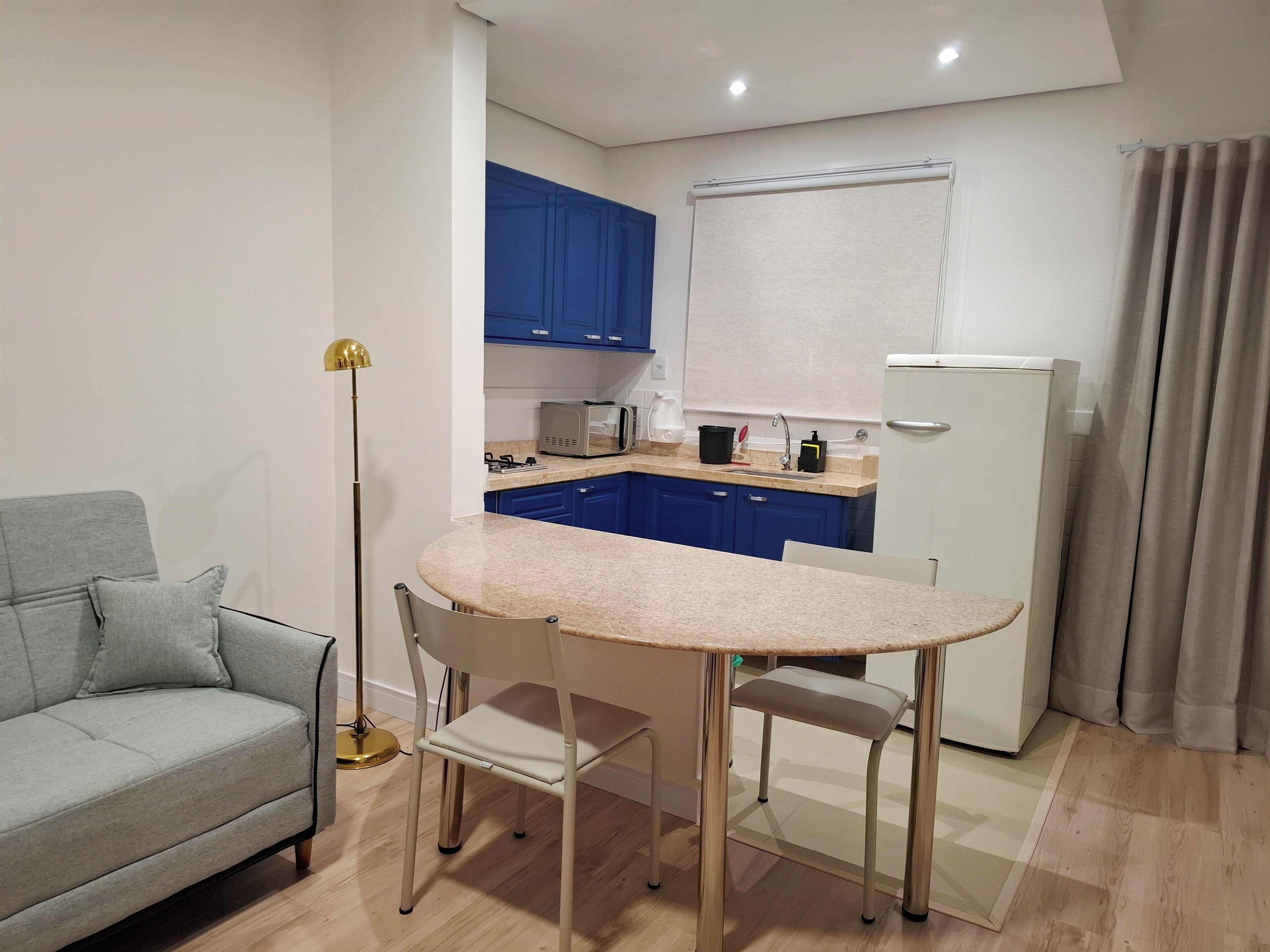 City Apartment, 1 Queen Bed with Sofa bed | Living room | 40-inch LED TV with cable channels