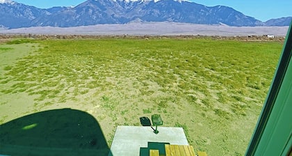 Up-cycled Grain Bin Villa just 20 mins. from the Great Sand Dunes NP w/ WiFi, AC