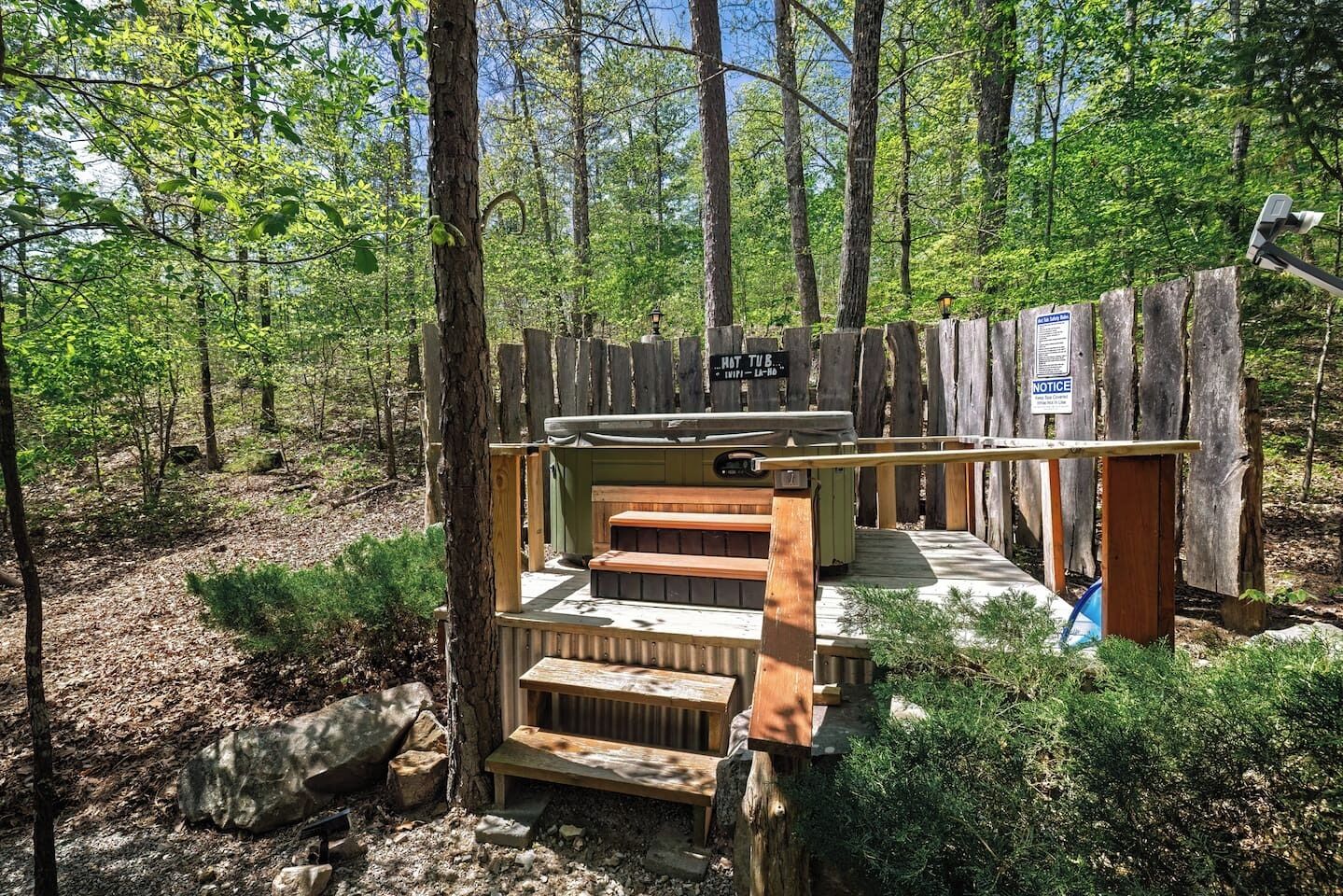 Terrein van de accommodatie