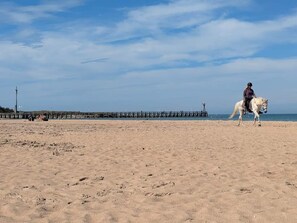 Una spiaggia nelle vicinanze