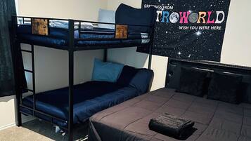 4 habitaciones, wifi gratis y ropa de cama