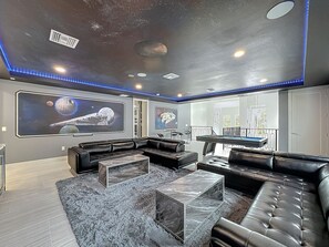Game room - Really Fun House with tons of room, huge pool plenty to do and a terrific view  (Kissimmee)