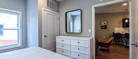 1 間睡房、熨斗/熨衫板、Wi-Fi、床單