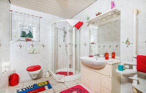 Shower, hair dryer