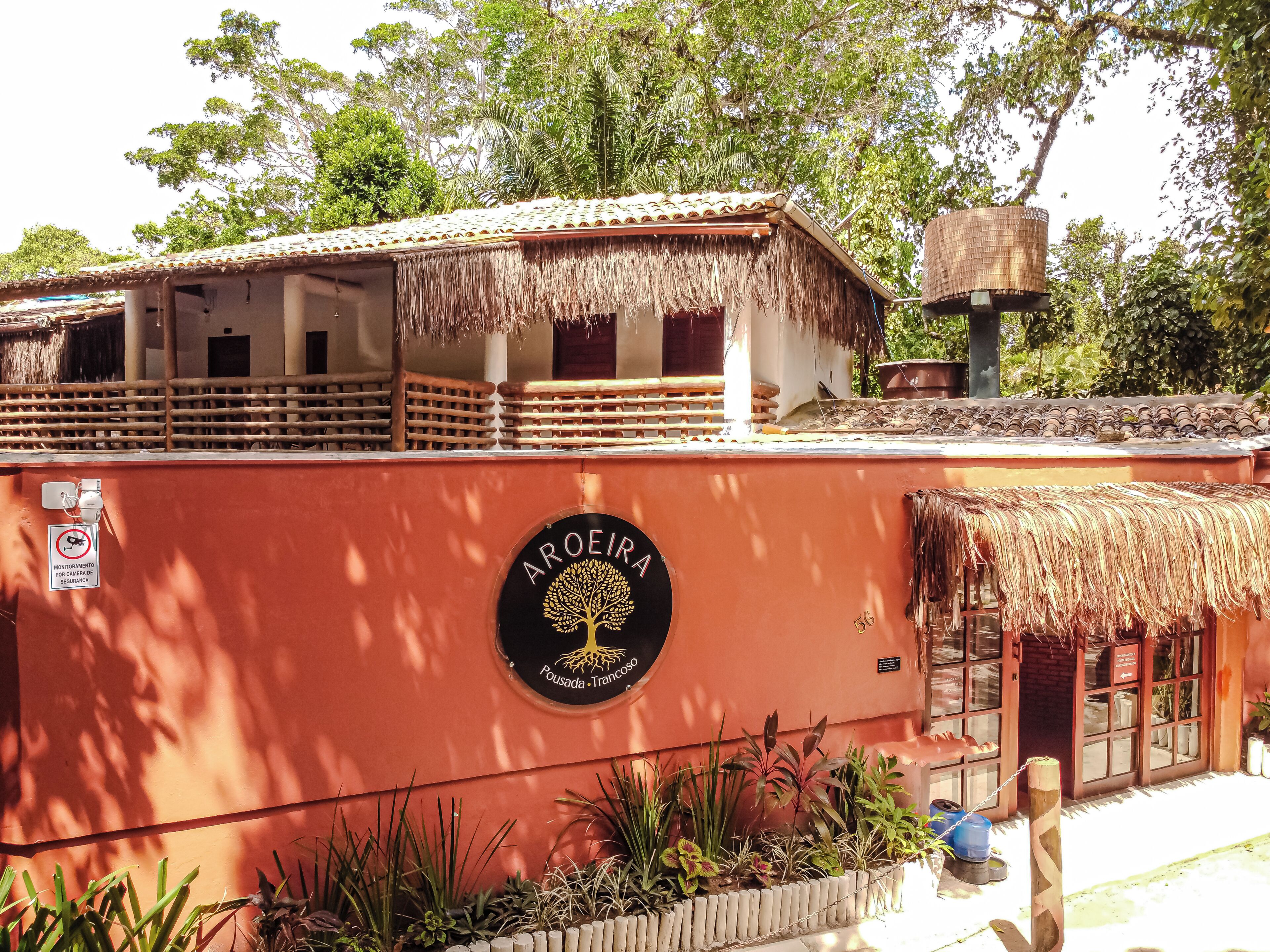 Majoituspaikan julkisivu