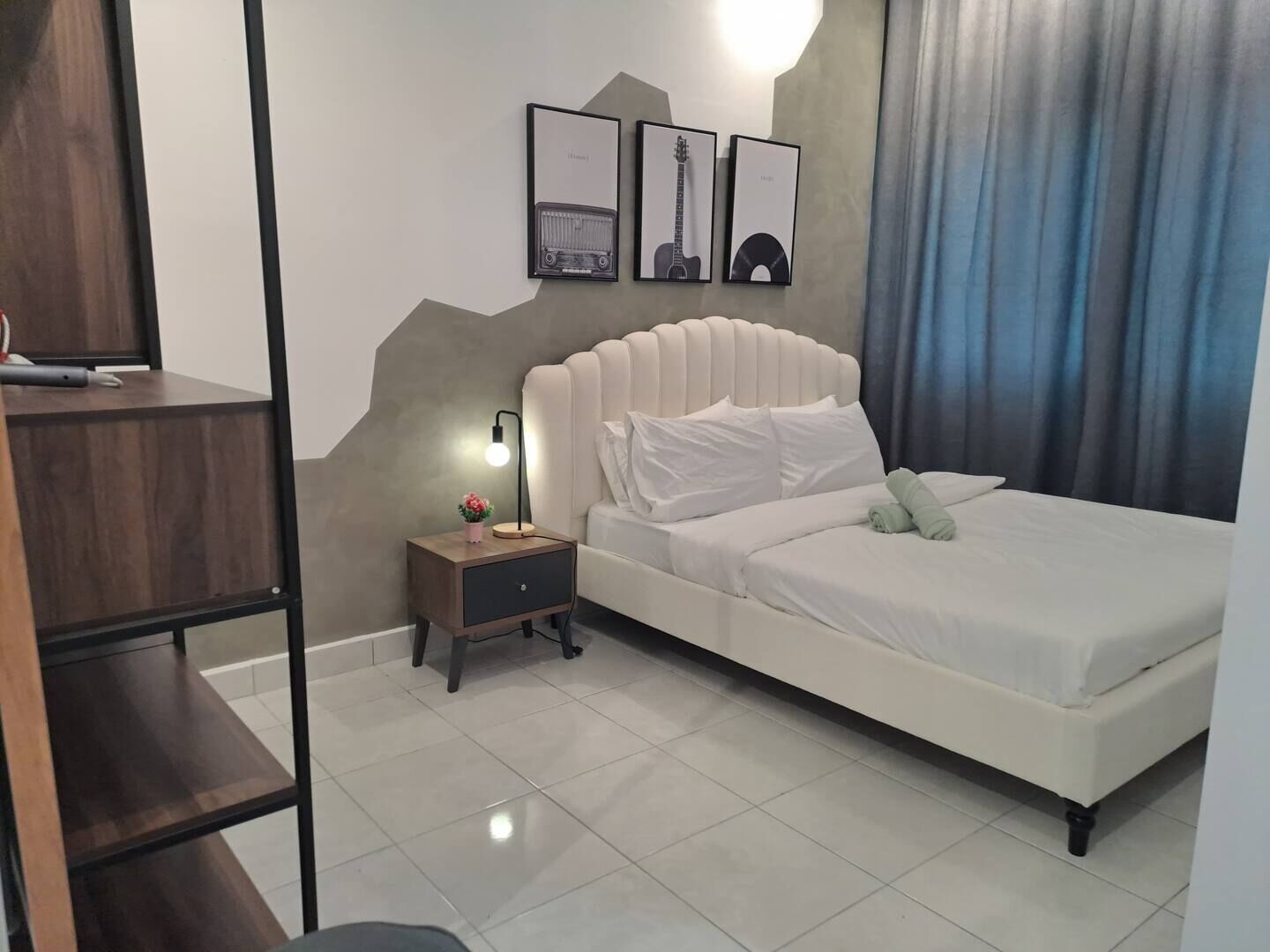 2 間睡房、熨斗/熨衫板、Wi-Fi、床單