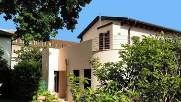 Fassade der Unterkunft