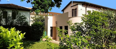 Fassade der Unterkunft