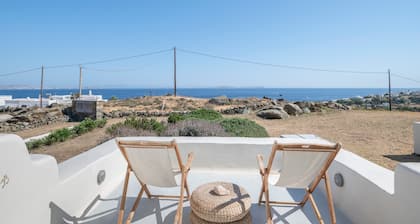 Apartment In A Hotel 'Anemos Standar Double Room 2' with Sea View, Wi-Fi and Air Conditioning