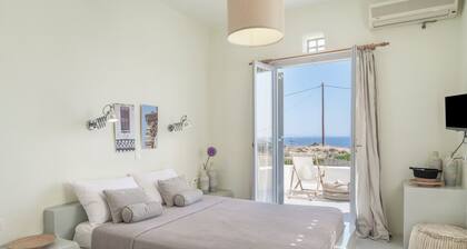 Ferienwohnung in einem Hotel 'Anemos Standar Double Room 2' mit Meerblick, Wi-Fi und Klimaanlage