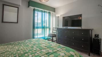 1 chambre, fer et planche Ă repasser, Wi-Fi gratuit, draps fournis