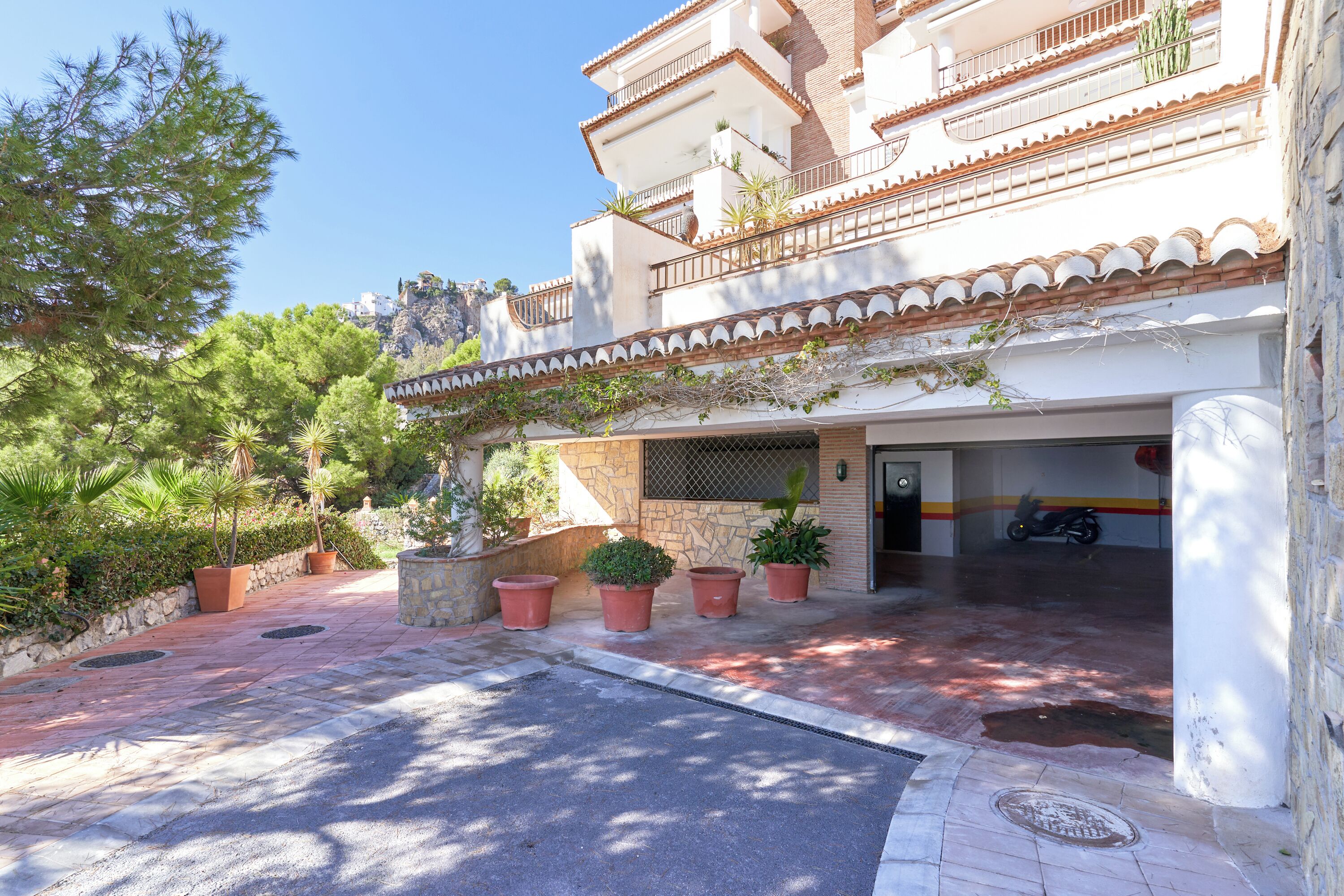 Enceinte de l’hébergement