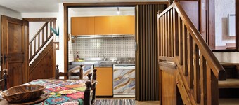 Apartamento 'Casa Mountain View Courmayeur' con vistas a la montaña