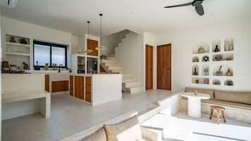 Villa, 1 Bedroom, Pool View | Living room