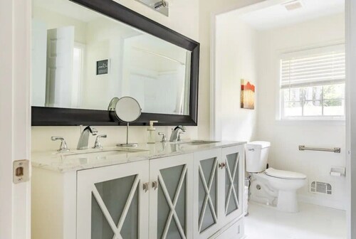 The Abode at Roswell. A Charming 4-bedroom with handicap accessible features.