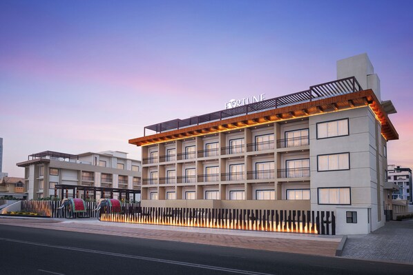 Fassade der Unterkunft