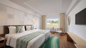 Sábanas de algodón egipcio, ropa de cama de alta calidad y minibar