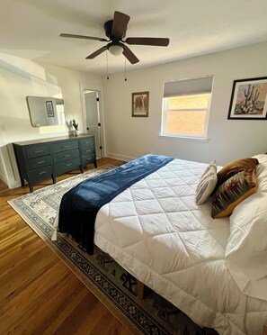 5 bedrooms, iron/ironing board, travel crib, free WiFi